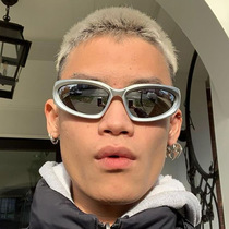 Sunglasses trend of the future wind sports ride the European and American Y2K wind goggles men and women tide fashion sunglasses