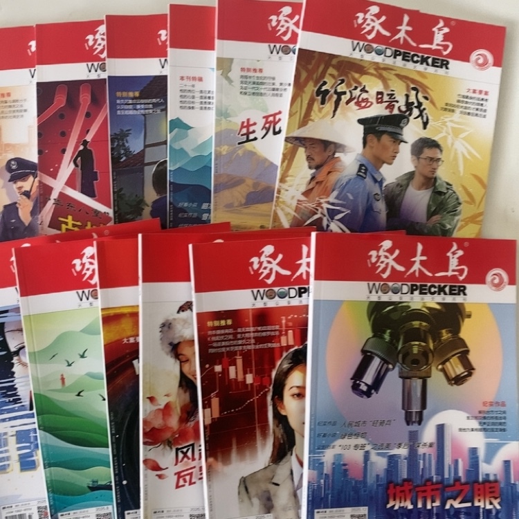 Woodpecker Magazine 2025 Issues 1-12, 12 Copies, No Copyright Page/Catalogue Page