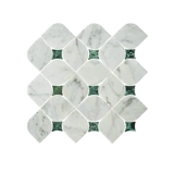 Американская сельская сельская натуральная мраморная мозаика кухня кухня ванная балкон на стенах плитка на стенах