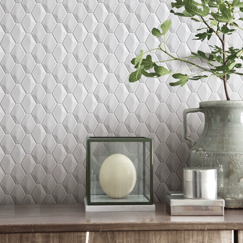 Трехмерная алмазная печь трансформированная керамическая мозаичная плитка настенная плит