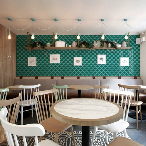 Глубокая ледяная чешуйка кирпичная зонтика -керамическая мозаичная плитка фоновая стена туалет, плитка вентиляционного вентилятора Xuangan