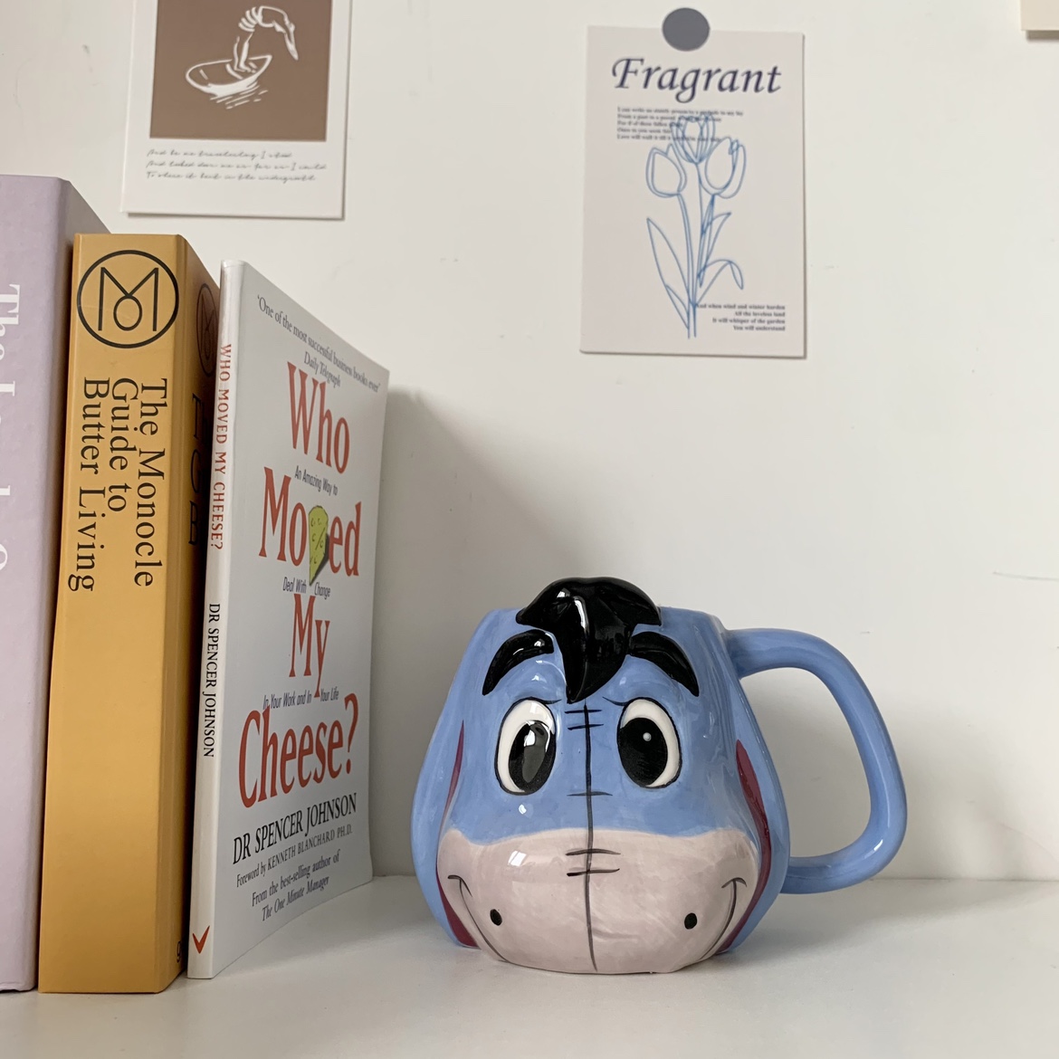 Winnie the Pooh Eeyore Donkey Cup Cute Cartoon Large-capacity Water Cup Birthday Gift Ceramic Breakfast Mug