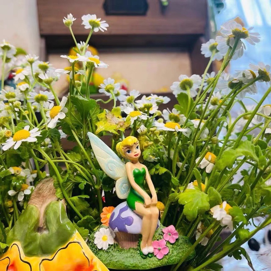 Wonderful Fairy Craft Resin Birthday Gift Girls Cute Cartoon Anime Desktop Fairy Ornament Car Creative