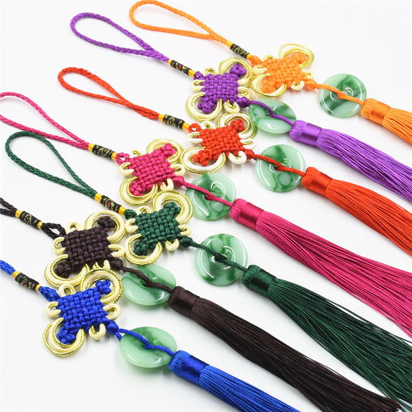 8-Plate Gift for Foreigners Chinese Knot Pendant