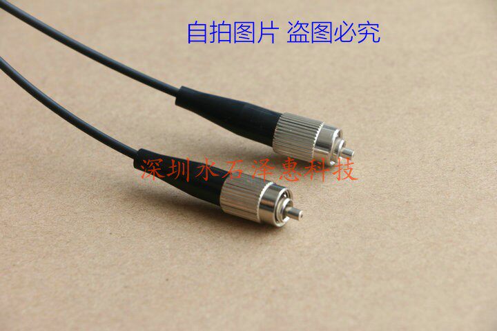 Industrial grade FC plastic optical fiber connector PCF connector single-core multi-core optical fiber adapter fiber optic coupler