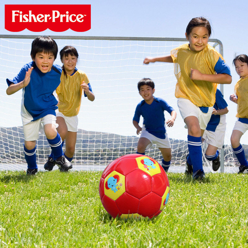 Fisher Children's football paddie baby boy football kindergarten special kick in football class Toys 1-3
