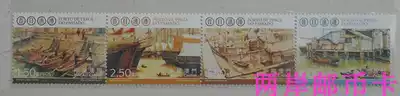 Macau 2012 former fishing port stamp original rubber full-length non-folding tooth coupons