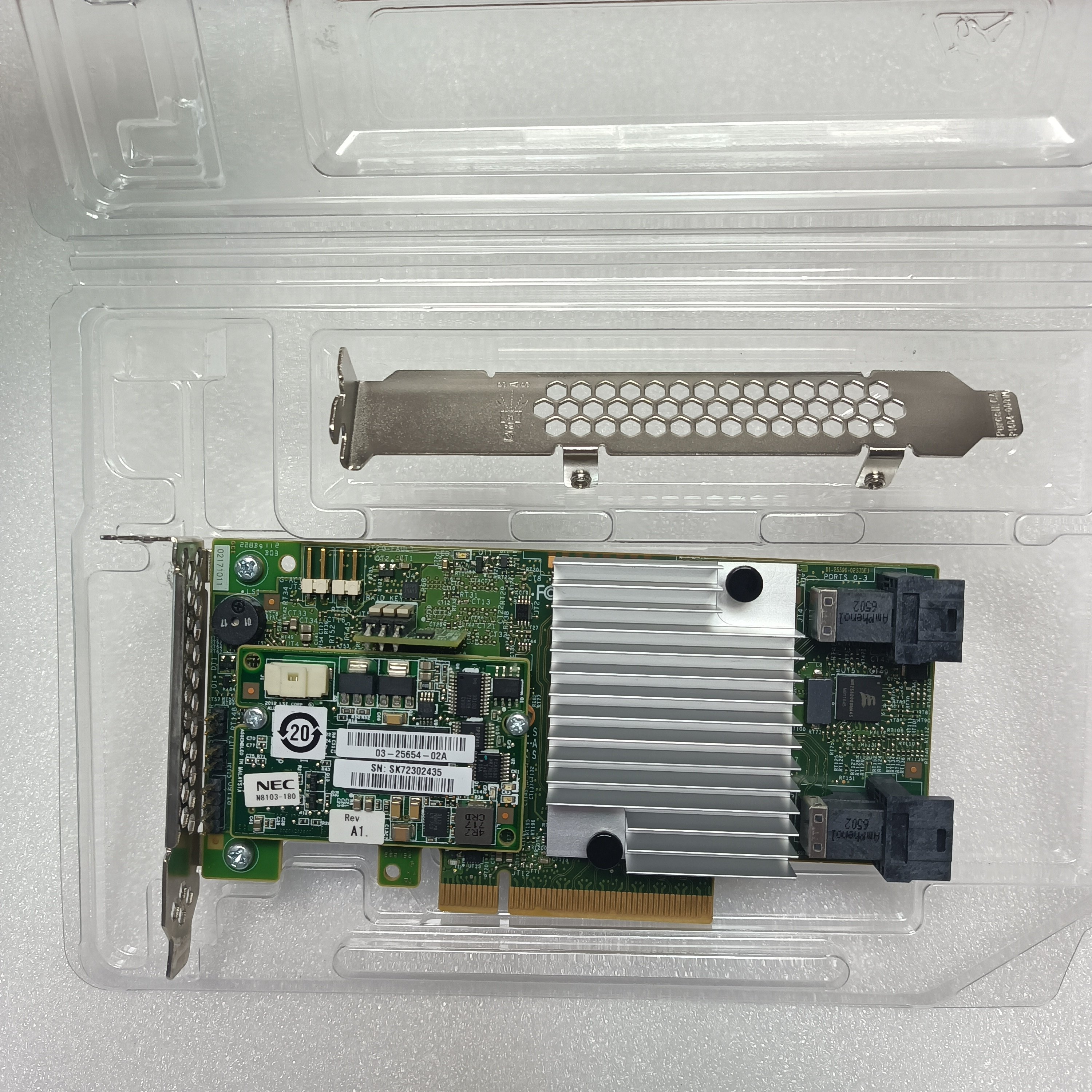 การ์ด RAID สำหรับอาร์เรย์ดิสก์ lSI 9362-8I ความเร็ว 12Gb/s รองรับ RAID 5 และ RAID 6 ด้วยชิป SAS3108