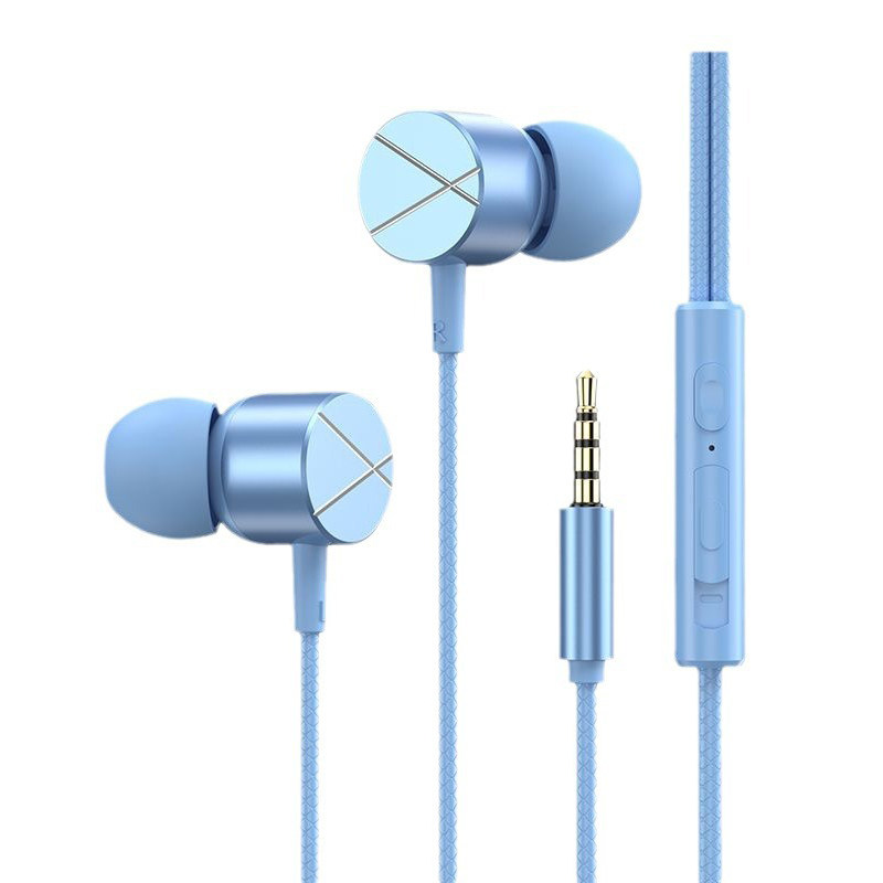 Wired Headphones Type-C Interface In-Ear 2023 New Model Suitable for Vivo Xiaomi Oppo Noise Reduction Round Hole Universal
