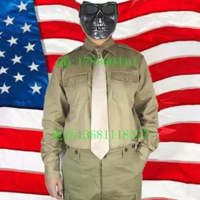 Tailored American shirt tie