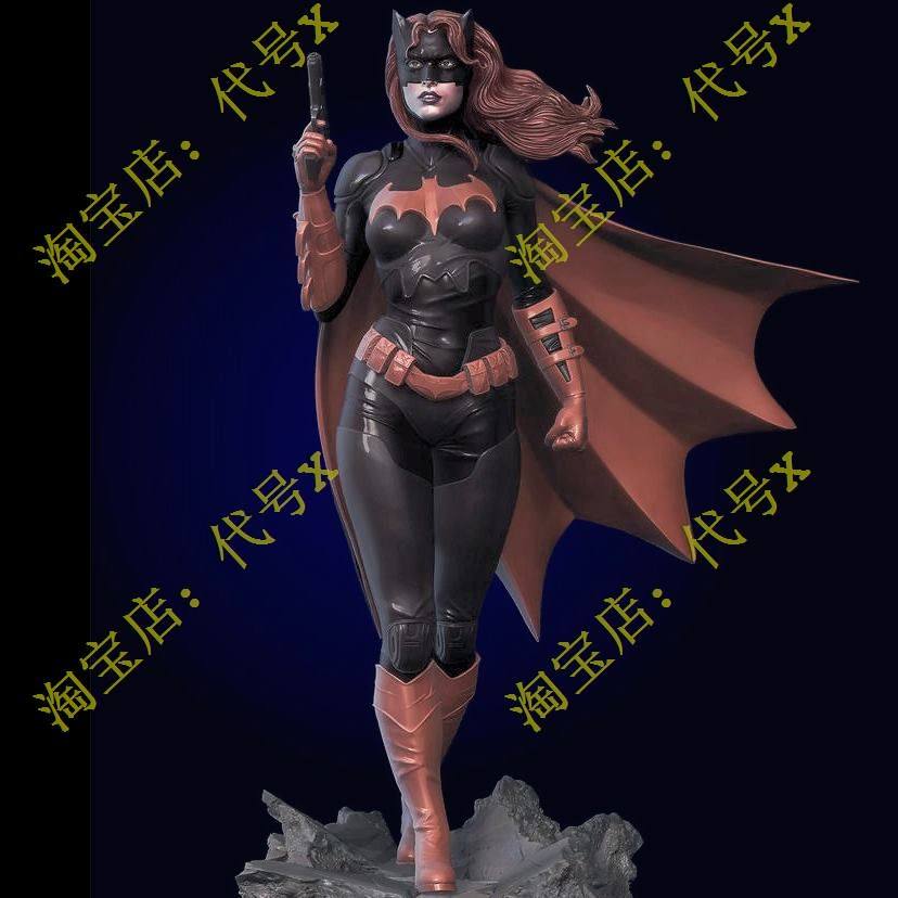 Baton Woman sub-piece 3D print model data stl figure model obj high precision material file