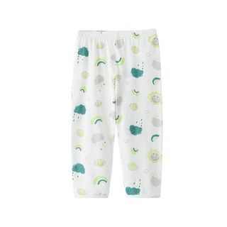 Children's summer pajama pants thin cotton air conditioning pants