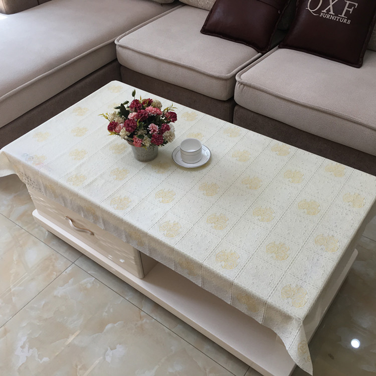 Châu âu PVC nhựa bảng vải không thấm nước chống bỏng dầu-proof dùng một lần bảng mat bàn cà phê vải hình chữ nhật hot vàng khăn trải bàn