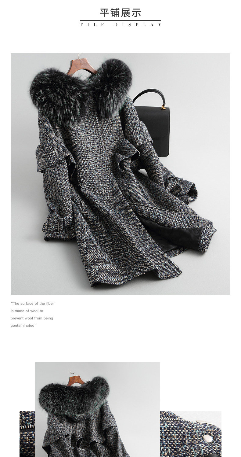 Manteau de fourrure femme      - Ref 3173826 Image 11