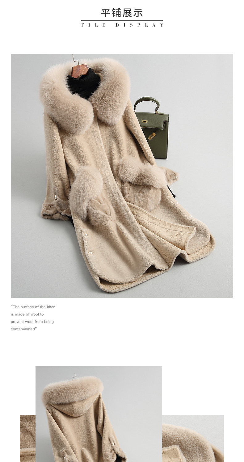 Manteau de fourrure femme      - Ref 3174070 Image 11