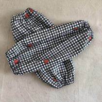 Cotton floral sleeve kitchen work room anti-fouling sleeve personal cleaning apron with elegant high-end