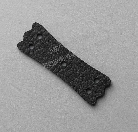 Slingshot Leather Pocket 2mm One-sided Lychee Pattern Ultra Slim Leather Pocket Professional Custom Manufacturer Direct Marketing Single 200 ups and down