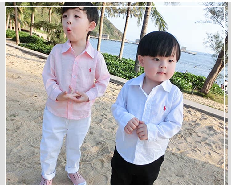 Chemise enfant à manche longue - Ref 2083652 Image 6