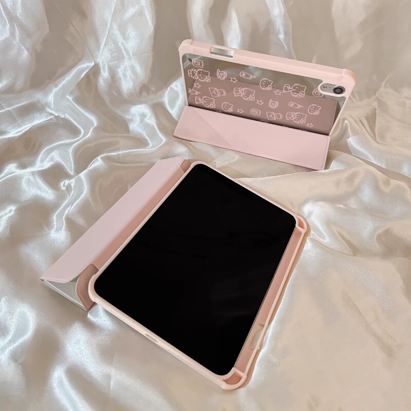 New Mirror Pink Cat Tablet Protective Case Suitable for Ipad2022 Protective Shell 11inch Tablet 70% off Style Air4/Air5 6 New Mirror Pink Cat Tablet Protective Case Suitable for Ipad2022 Protective Shell 11inch Tablet 70% off Style Air4/Air5 6