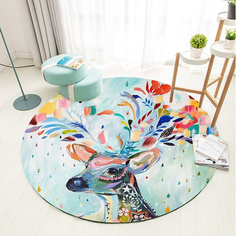 Купить ковер Скандинавский сад Фламинго корзина ковер гостиная ...