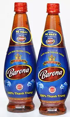 (2 bottles of 750ml)100% Fish Sauce Vietnamese seafood sauce Barona Fish Soy sauce Pickled sea fish sauce Salty umami