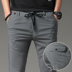 2020 mùa hè kinh doanh quần mới của nam giới quần âu mỏng Hàn Quốc phiên bản của đàn hồi phù hợp nhỏ chân quần phù hợp với nam giới. 