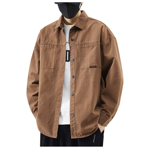 Tide, мужская джинсовая универсальная комфортная осенняя трендовая куртка, свободный крой, модель весна/осень 2025 года