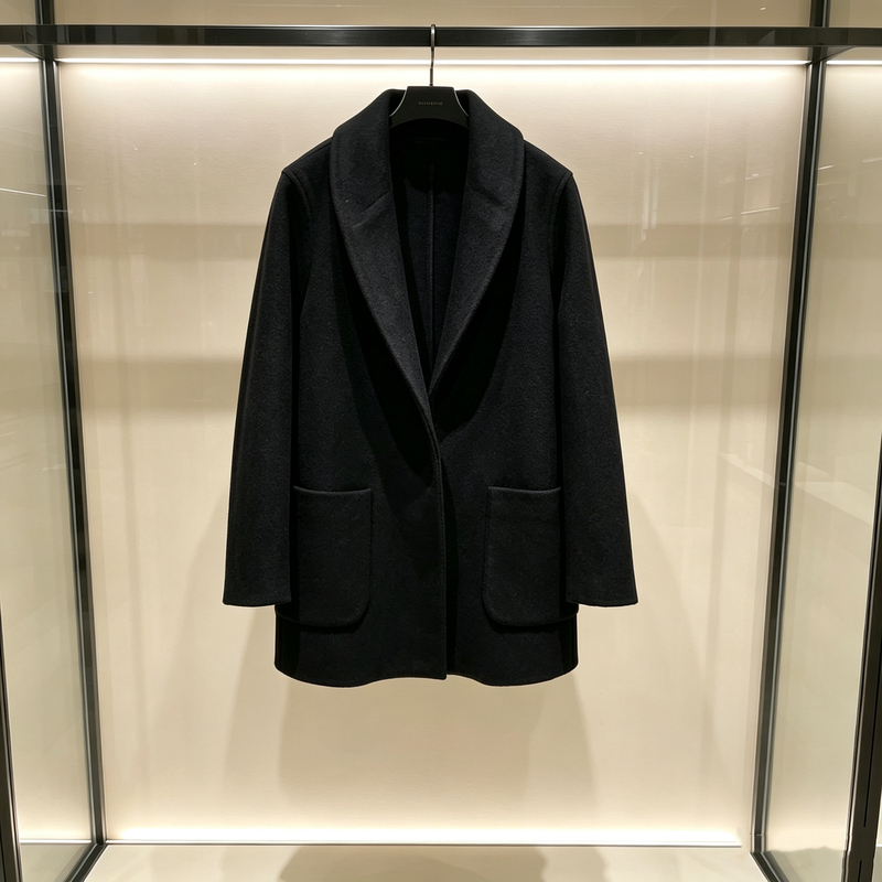 Domestic In-Stock Items~ Aritzia Women's Regular Simple Style Double-Sided Wool Coat 69074