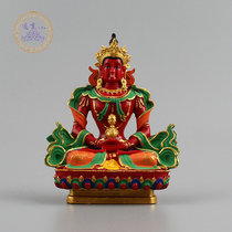 Longevity Buddha statue hand-painted Tibetan Tantric Buddha statue Amitabha Buddha statue for longevity Buddha statue ornaments