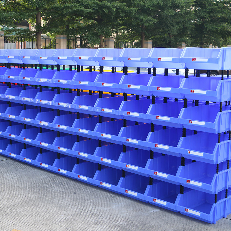 Parts box inclined rack sorting warehouse material plastic storage box electronic components hardware screw tool box