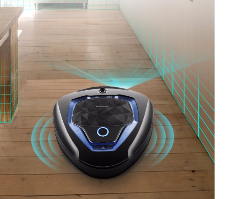 2018 Panasonic quét robot nhà siêu mỏng tự động máy lau nhà một máy hút chân không đá kê máy hút bụi ô tô xiaomi