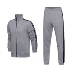 Bộ đồ thể thao Li Ning nam 18 mùa thu đào tạo áo len cardigan phù hợp với cặp đôi người mẫu quần dài tay thể thao nữ Thể thao sau