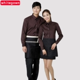 Осенний пуховик, лонгслив подходит для мужчин и женщин для работы, длина миди