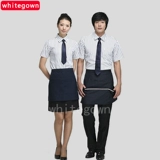 Летняя рубашка для работы подходит для мужчин и женщин, в корейском стиле, делается под заказ