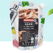 Andrew sea salt caramel fruity sauce caramelized jam sea salt caramel bar sauce drink sauce drink sauce