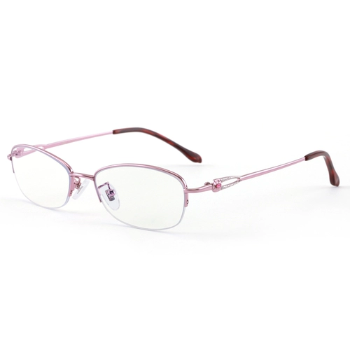 Чистый титановый анти -блюд легкий старый цветочный зеркало полуфамины мужские анти -фрадиационные анти -радиационные старые светлые очки самки показывают молодые глаза