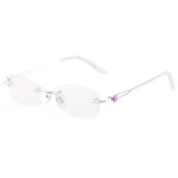 1.61 Ultra -Tough Interior Multi -Focus Point -это почти почти двойной бриллиантовый край, модные и безрамные женские модели показывают зеркало молодых старых цветов