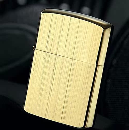 Zorro Kerosene Grinding Wheel Lighter Brushed Light Board Windproof Lighter Gold