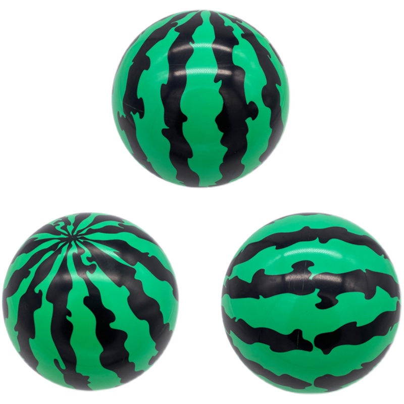 Watermelon ball beach ball children on water play water polo early to teach baby baby shower inflatable jumping ball leather ball toy
