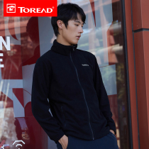 Pathfinder fleece clothing 20 new outdoor sports ultra-light half-chain full zipper pullover crisp casual clothes for men and women