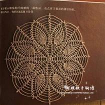 Tao elegant pure handmade crochet hook cotton lace hollow woven table mat coaster tablecloth tablecloth 26 color customized