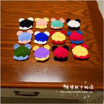 Tao elegant pure handmade crochet hook cotton lace hollow woven table mat coaster tablecloth 26 colors customized