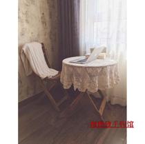 Tao elegant pure handmade crochet hook cotton lace hollow woven table mat coaster coaster tablecloth tablecloth multi-color customized