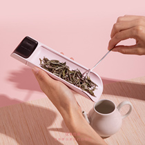 Quantity tea to bamboo second-generation smart tea is weighed accurately 0 1G with gram weight tea weighing electronic tea scale tea set
