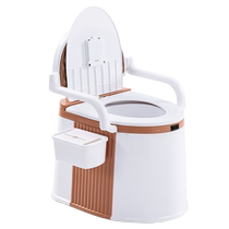 Toilettes amovibles pour personnes âgées enceinte de chevet de femme Accueil portable vieux chevaliers urinaux Bedpan Bedpan Présidente