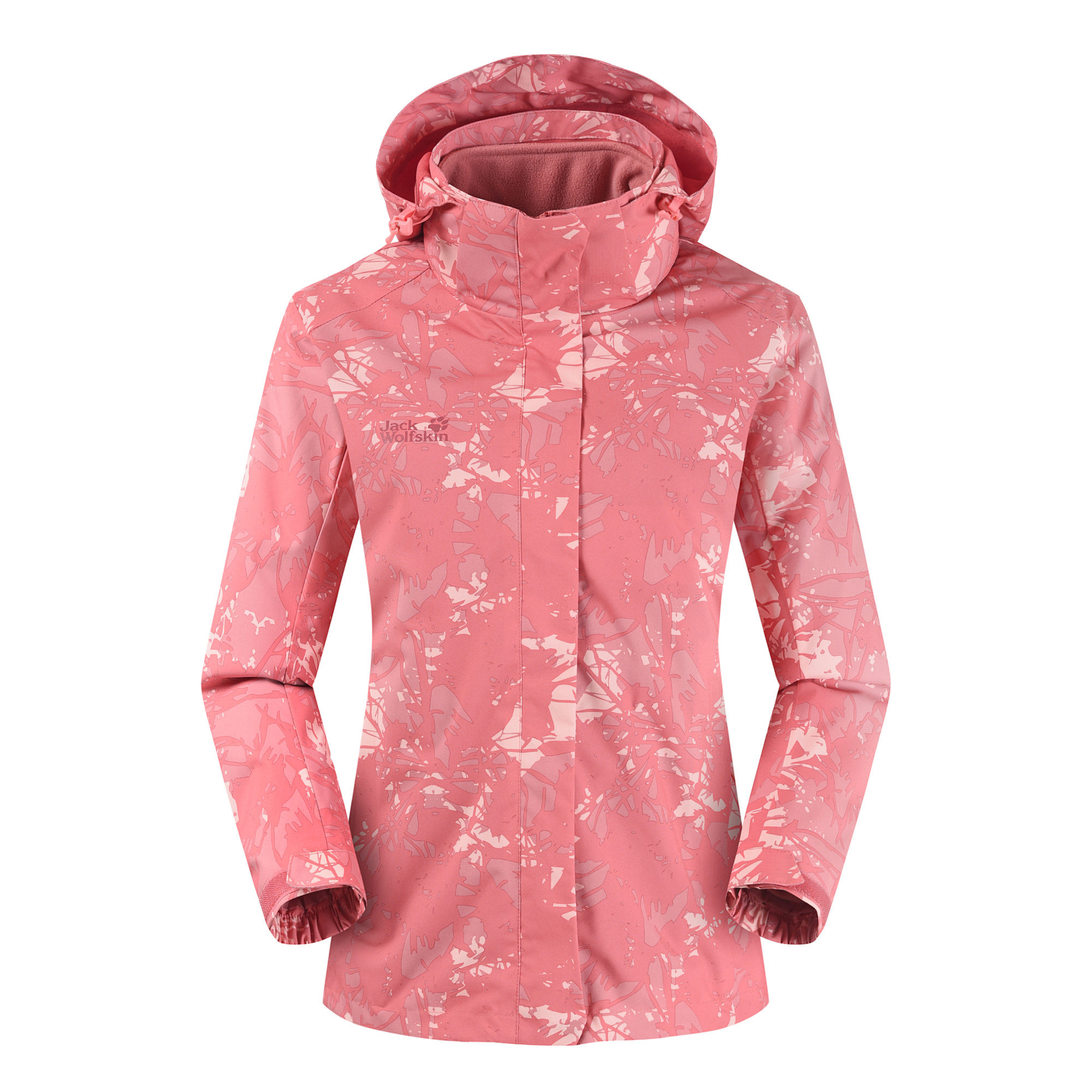 Wolf claw stormtrooper three-in-one detachable windproof waterproof outdoor jacket mountaineering suit plus velvet men and women plus