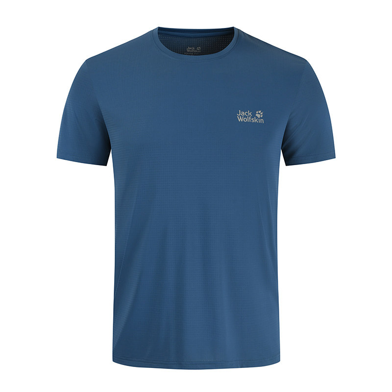 Wolf Claw Speed Dry T-shirt Male Round Collar Mesh Quick Dry Sport Outdoor Breathable Half Sleeve Short Sleeve