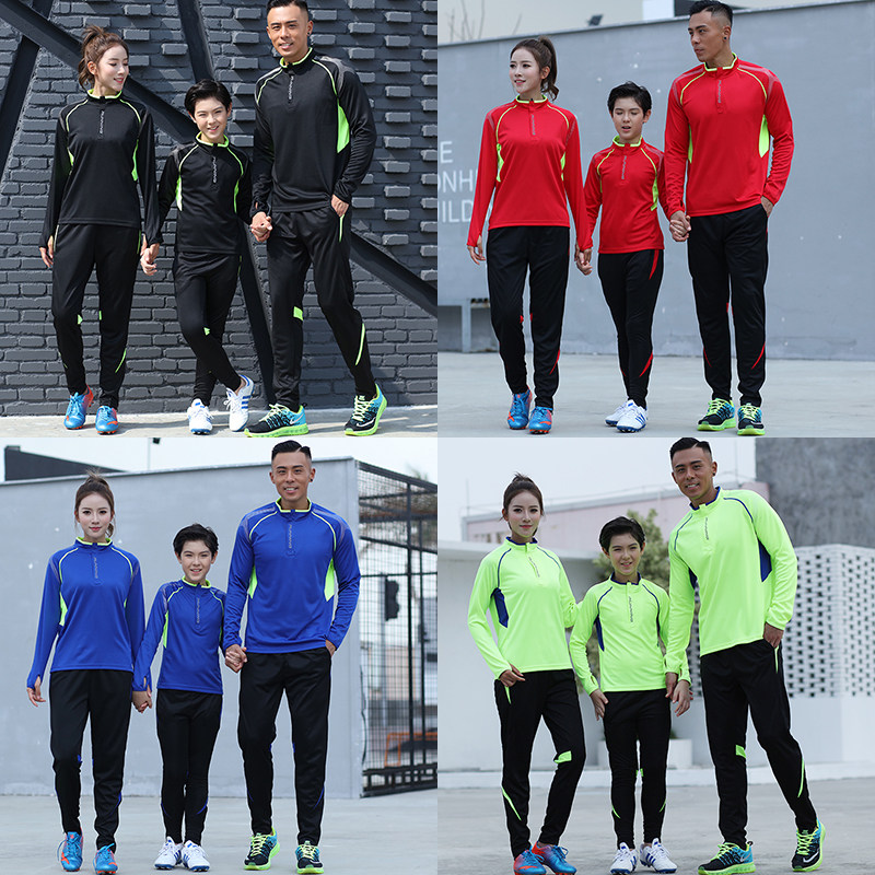 Autumn and winter badminton suits men's long-sleeved tops quick-drying tennis clothing preparation team uniforms custom training sportswear
