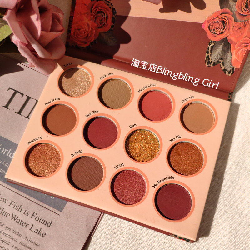 Cara Bubble Replacement Eyeshadow Palette Ins Super Fire California Love Whatever Affordable Student Earth Color - Taobao