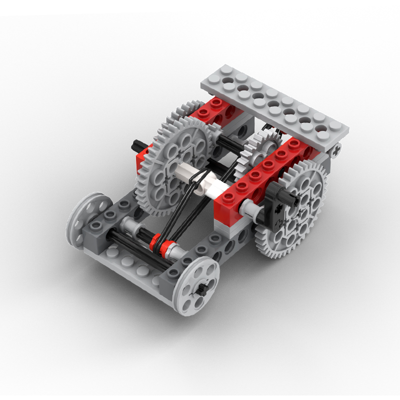 To the brick little mechanic toy puzzle assembling building blocks school gift gift education children boy female baby